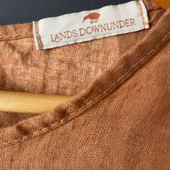 Lands downunder linen polka dot size M 000095 - Picture 4 of 4